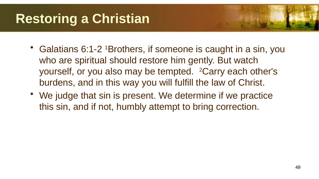 Introduction to Christian Ethics Jim Sutherland, - slide 49 of 55