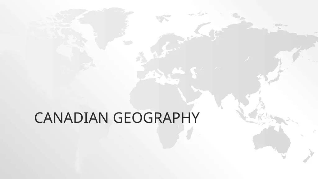 Canadian Geography Curricular Competencies - slide 1 of 35
