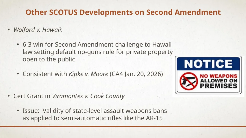 SUPREME Court and Fourth Circuit Update: Important - slide 18 of 39