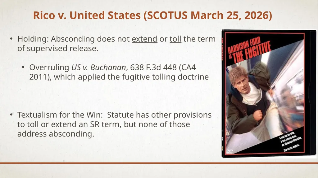 SUPREME Court and Fourth Circuit Update: Important - slide 33 of 39