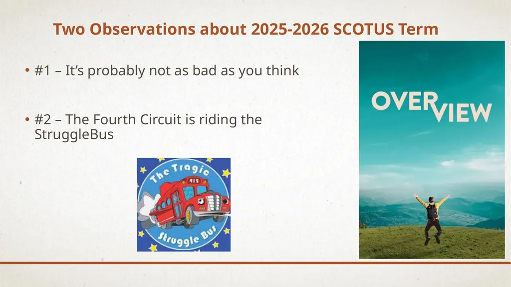 SUPREME Court and Fourth Circuit Update: Important - slide 4 of 39