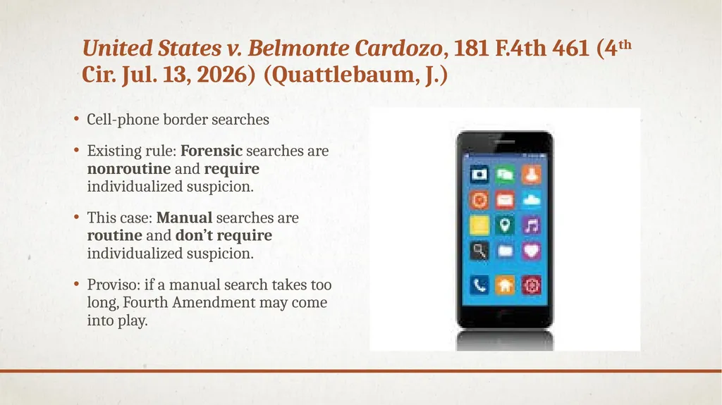 SUPREME Court and Fourth Circuit Update: Important - slide 29 of 39