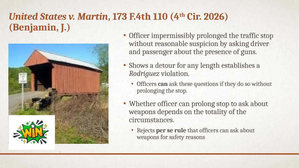 SUPREME Court and Fourth Circuit Update: Important - slide 26 of 39