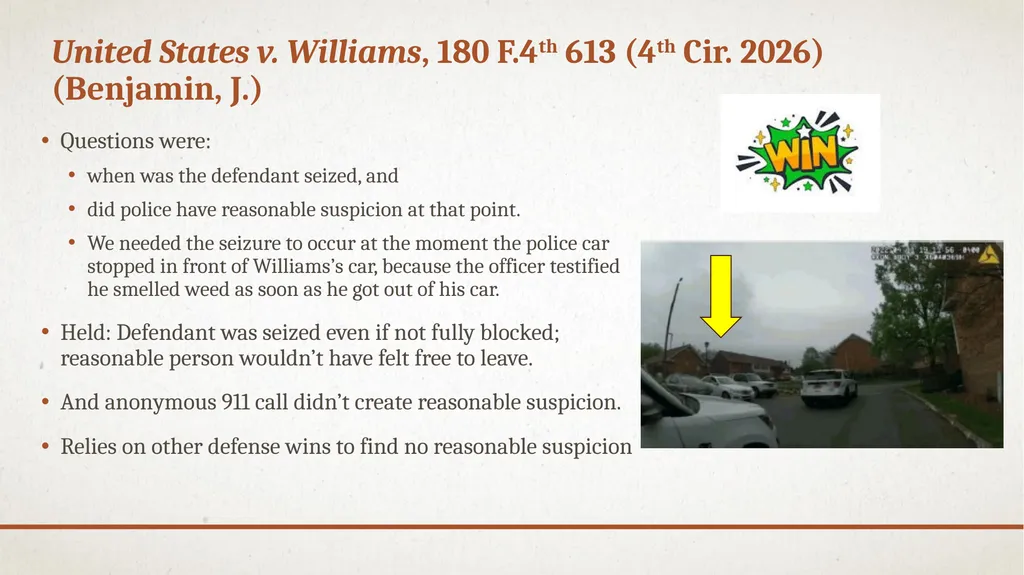 SUPREME Court and Fourth Circuit Update: Important - slide 25 of 39