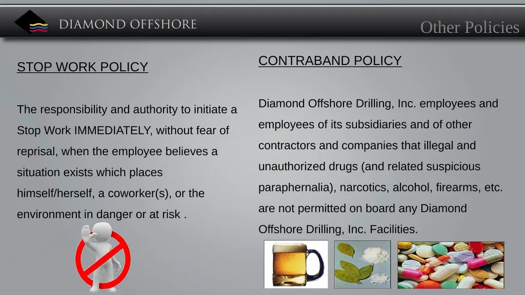 Diamond’s Mission Statement Diamond Offshore - slide 6 of 25