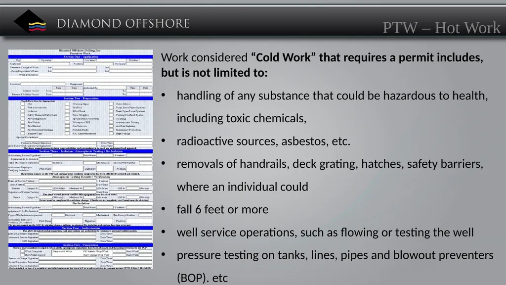 Diamond’s Mission Statement Diamond Offshore - slide 20 of 25