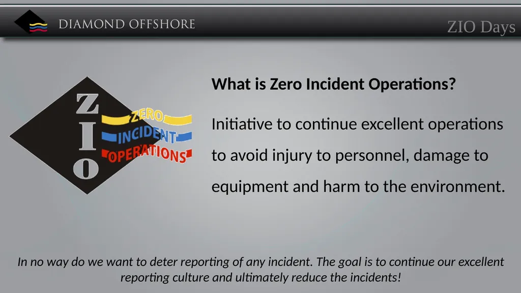 Diamond’s Mission Statement Diamond Offshore - slide 13 of 25