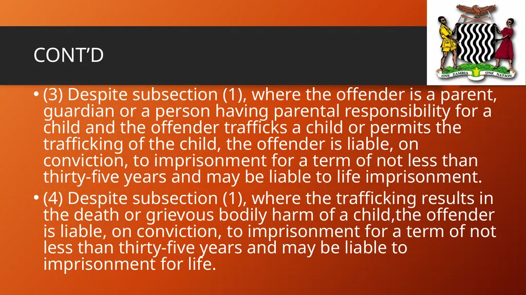 COMBATTING HUMAN TRAFFICKING: CHALLENGES AND - slide 14 of 22