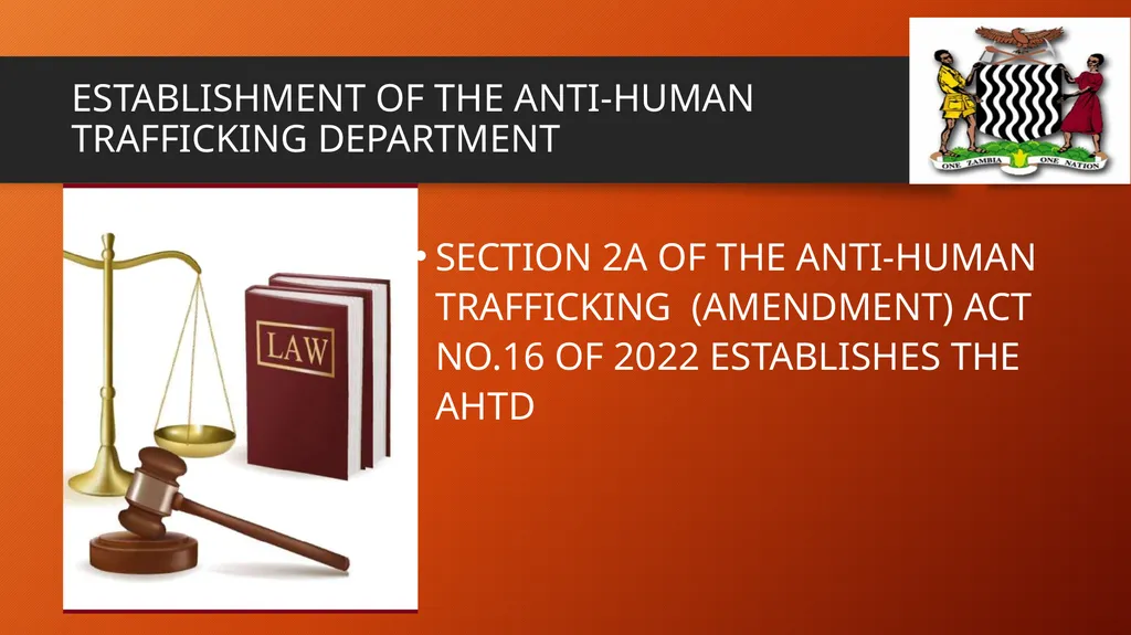COMBATTING HUMAN TRAFFICKING: CHALLENGES AND - slide 6 of 22