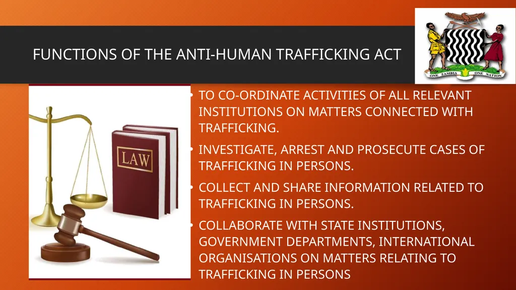 COMBATTING HUMAN TRAFFICKING: CHALLENGES AND - slide 7 of 22