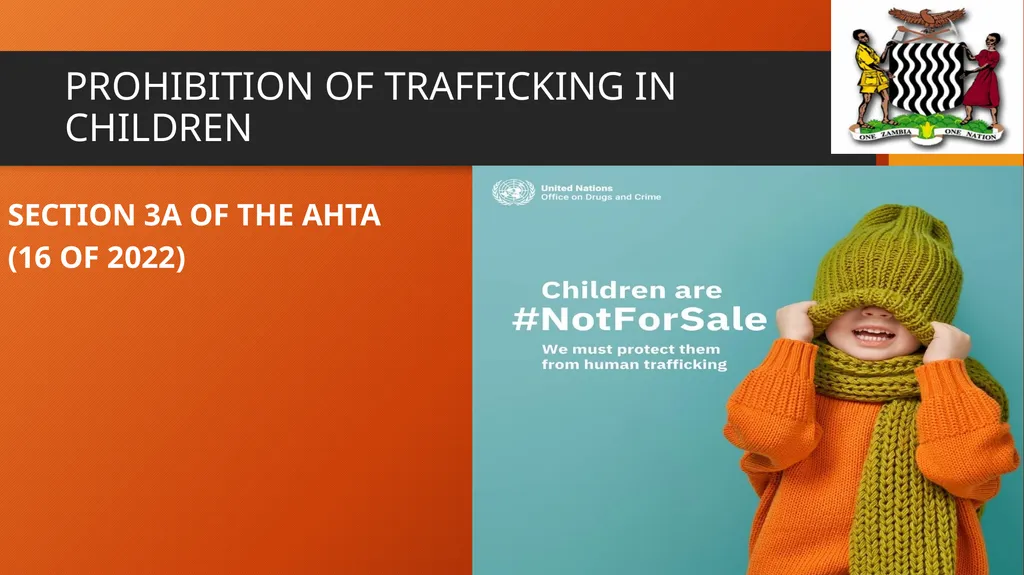 COMBATTING HUMAN TRAFFICKING: CHALLENGES AND - slide 12 of 22
