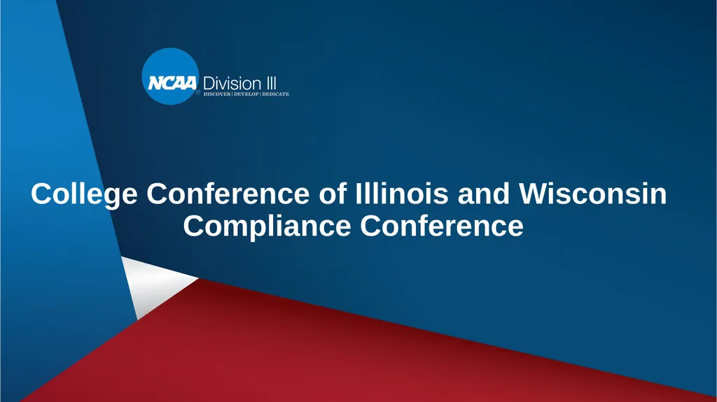 College Conference of Illinois and Wisconsin - slide 1 of 25