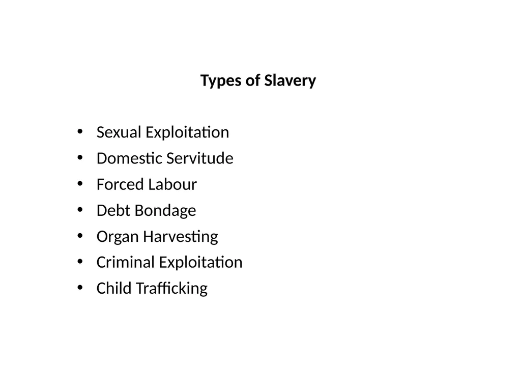 Modern Slavery Overview Rachel Collins-White - slide 5 of 15