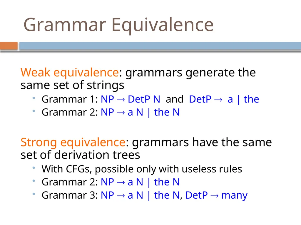 Parsing David Kauchak CS159 – Fall 2024 Admin - slide 18 of 130