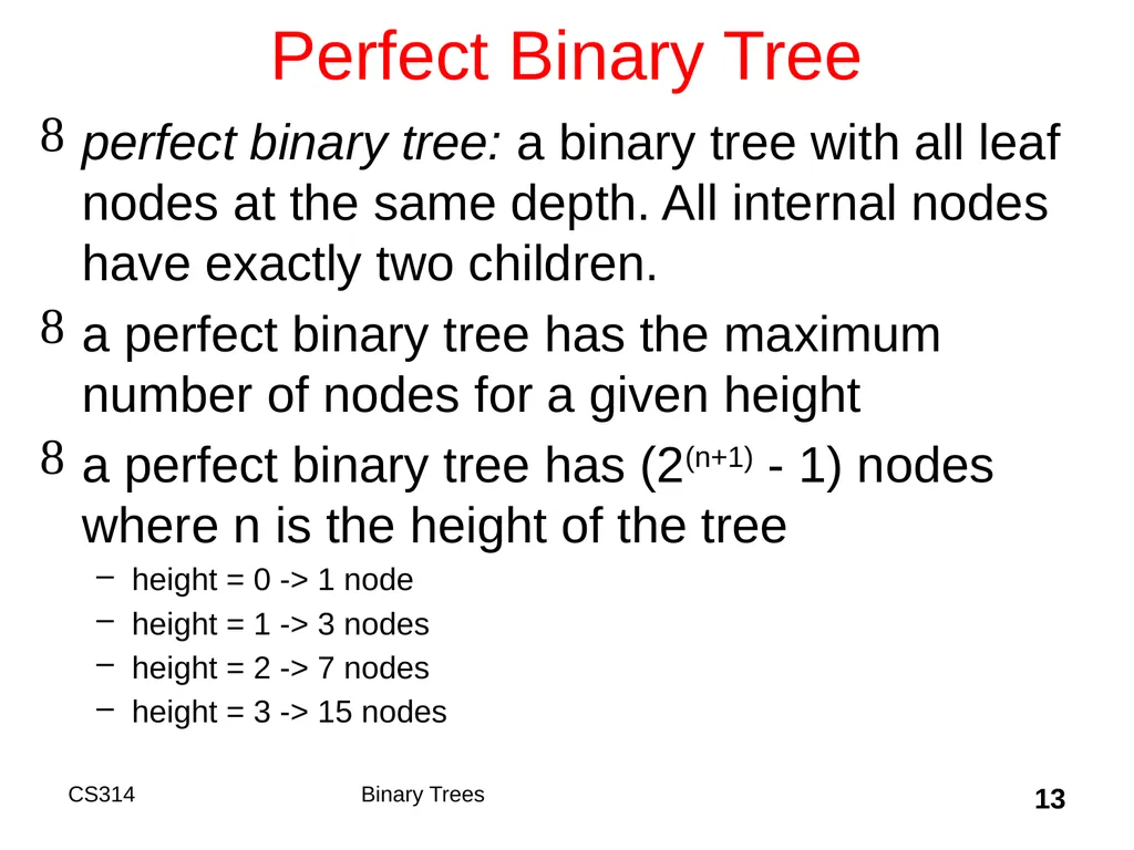Topic 18 Binary Trees "A tree may grow a thousand - slide 13 of 50