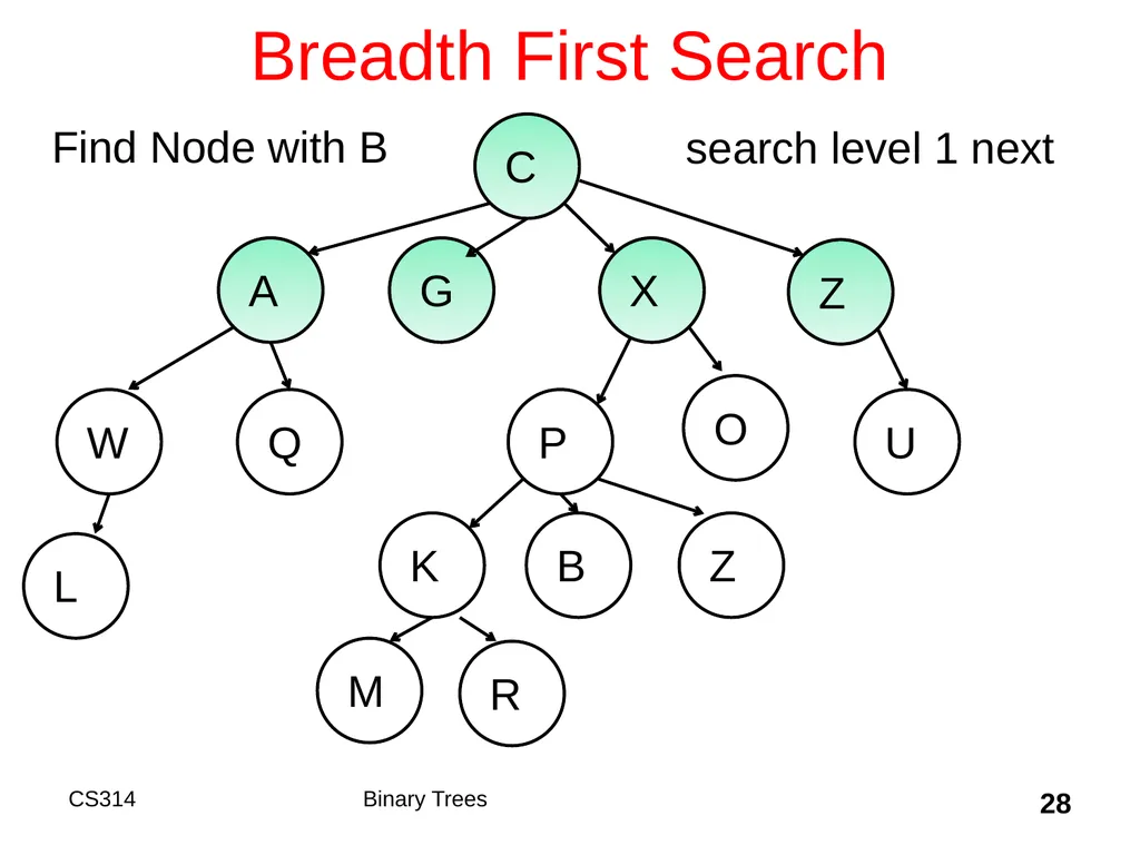 Topic 18 Binary Trees "A tree may grow a thousand - slide 28 of 50