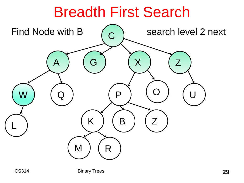 Topic 18 Binary Trees "A tree may grow a thousand - slide 29 of 50