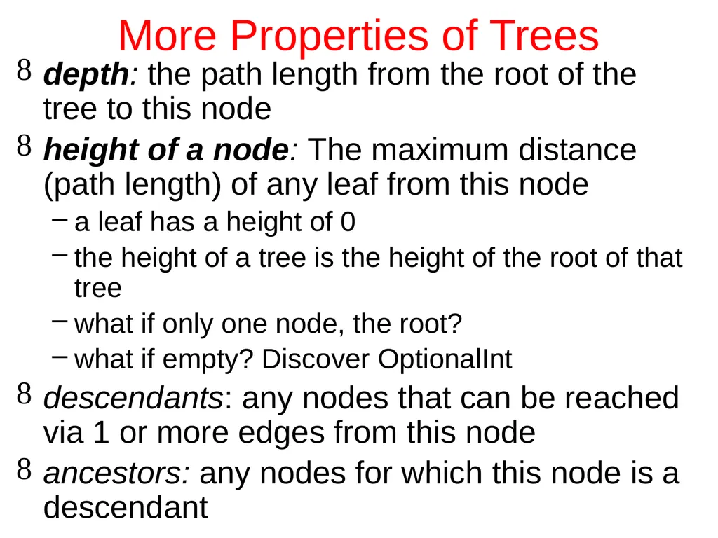 Topic 18 Binary Trees "A tree may grow a thousand - slide 5 of 50
