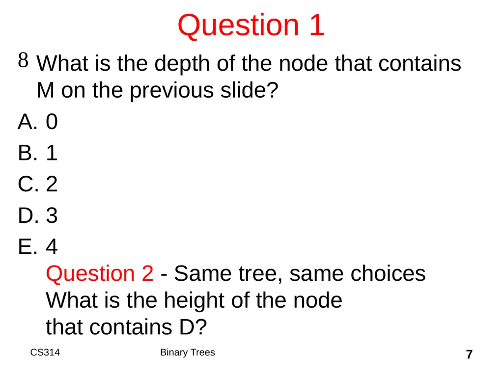 Topic 18 Binary Trees "A tree may grow a thousand - slide 7 of 50