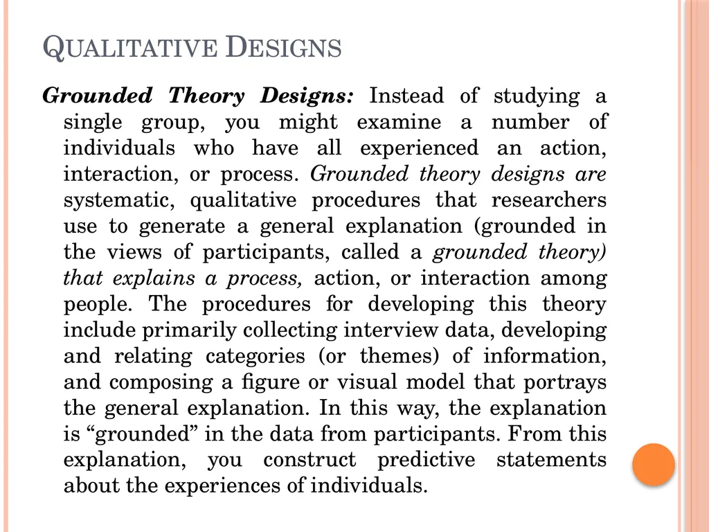 Research Method, Methodology and Research Design - slide 17 of 22