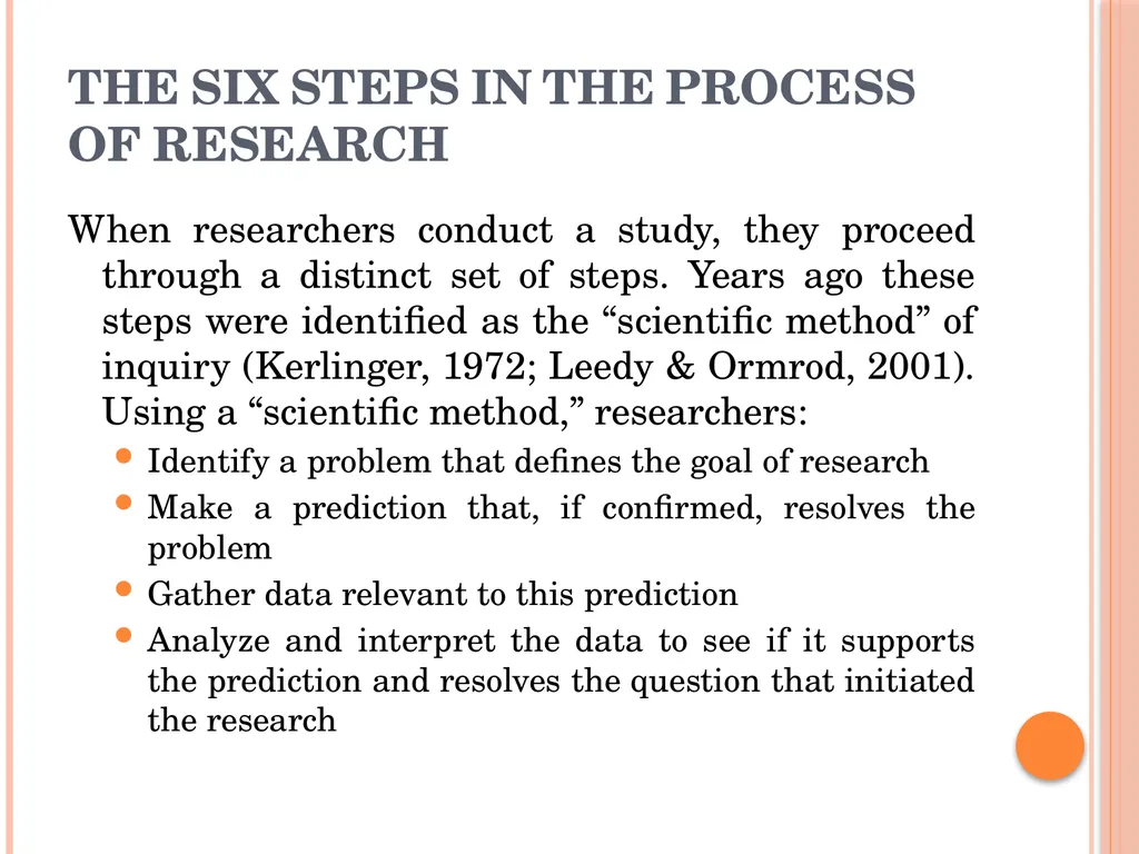 Research Method, Methodology and Research Design - slide 3 of 22