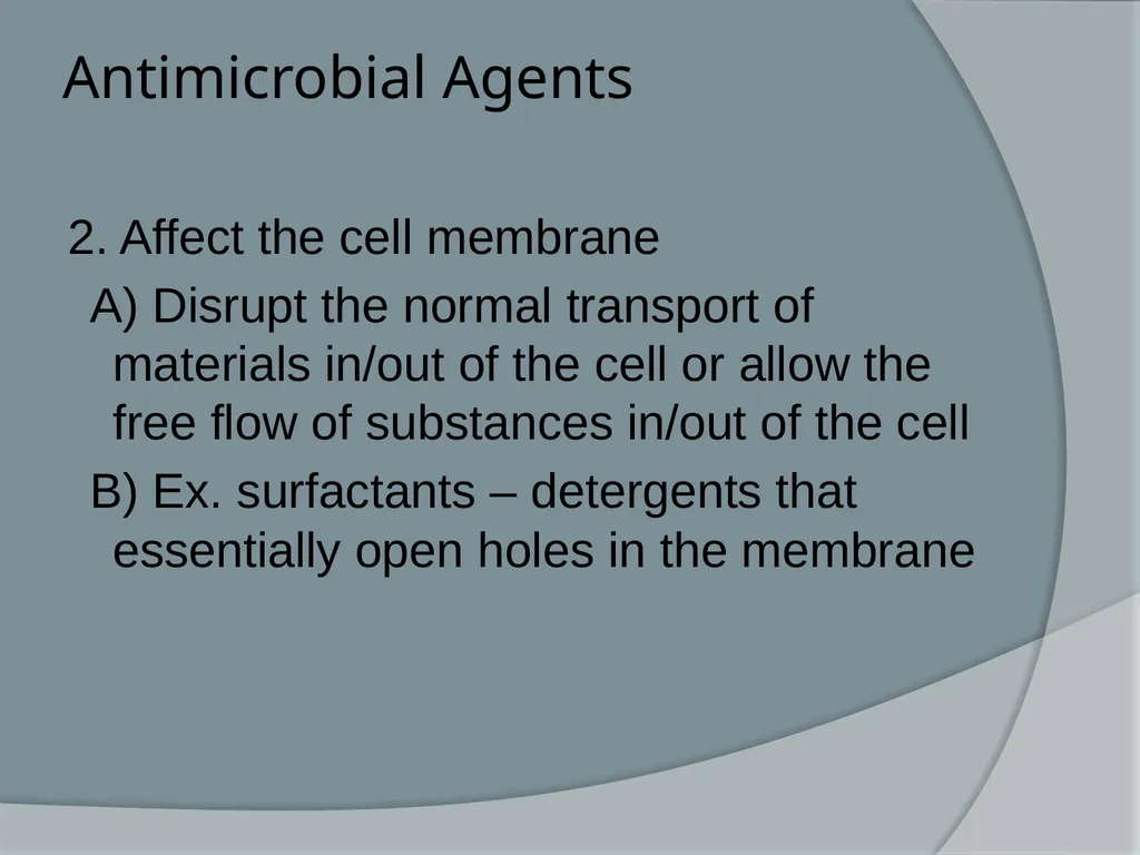 Physical & Chemical Control of Microbes Chapter 11 - slide 17 of 61