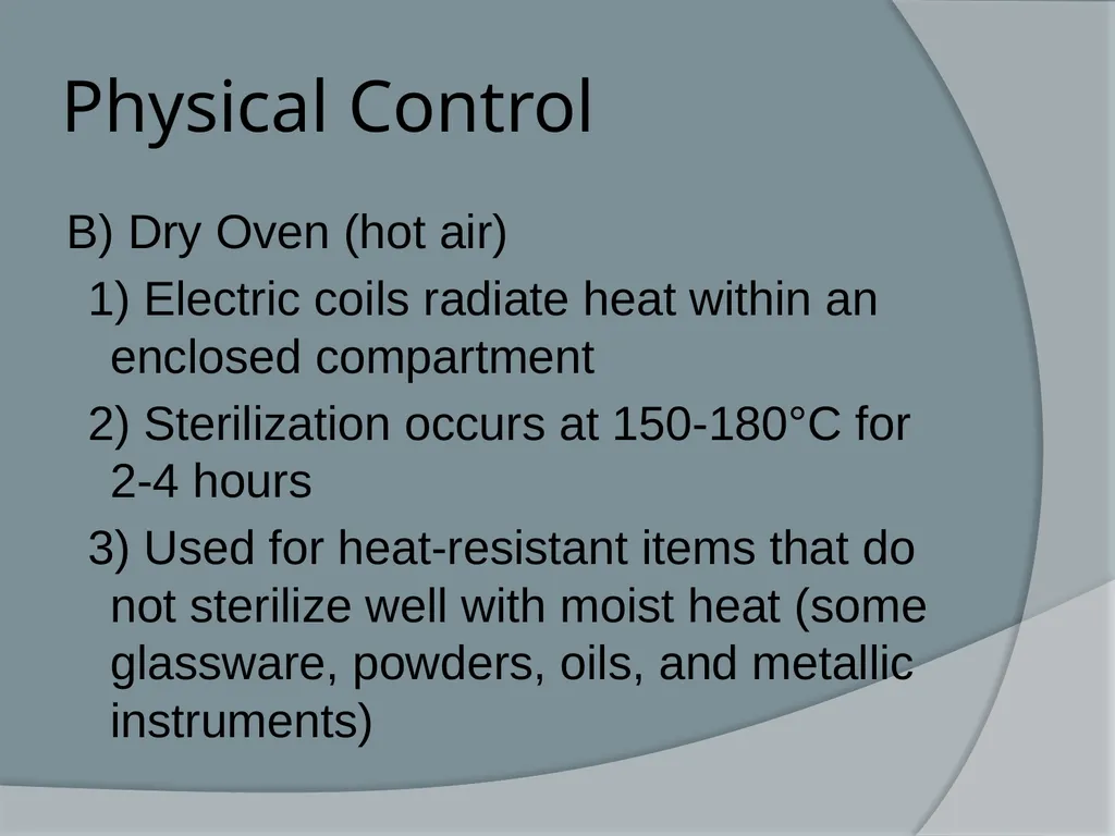 Physical & Chemical Control of Microbes Chapter 11 - slide 32 of 61