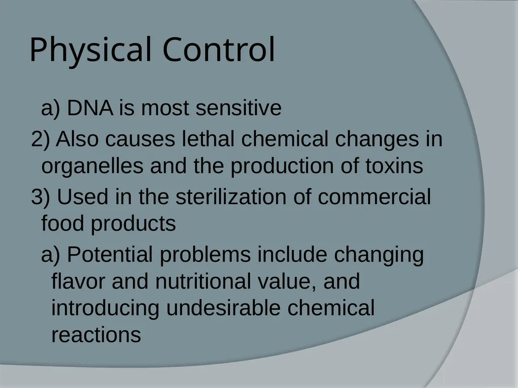 Physical & Chemical Control of Microbes Chapter 11 - slide 36 of 61