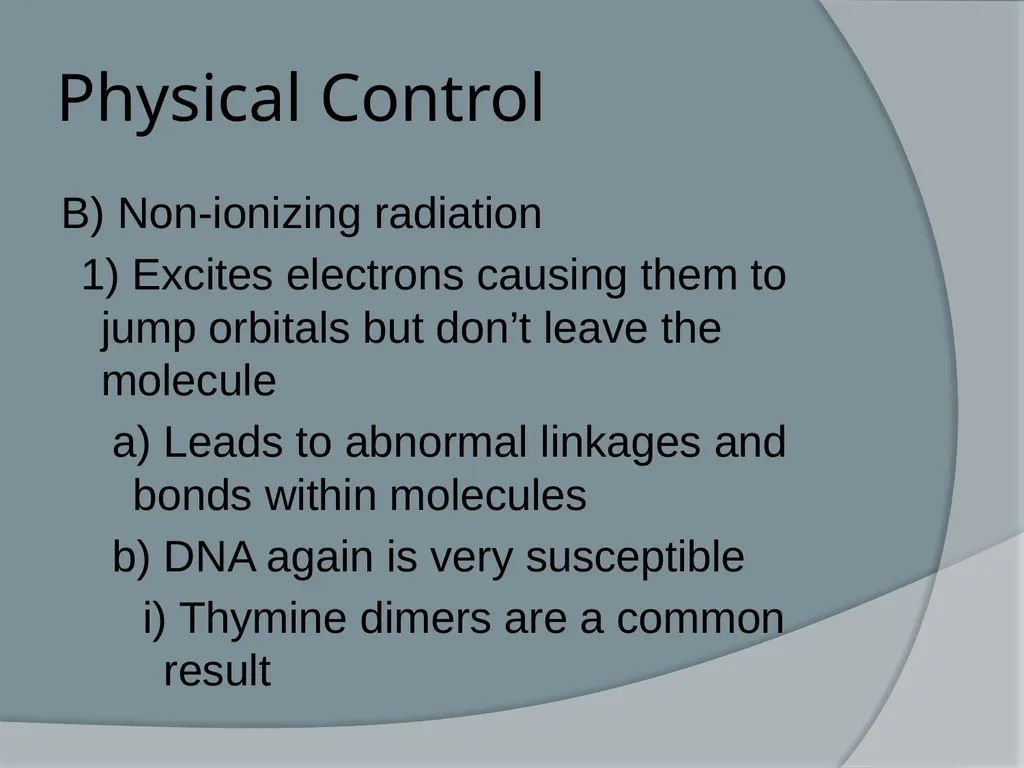 Physical & Chemical Control of Microbes Chapter 11 - slide 38 of 61