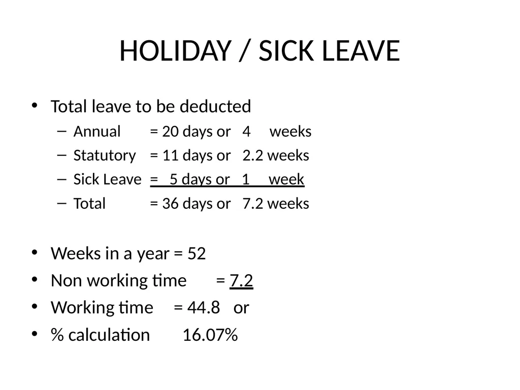 Labour Rates How Do We Build Up Labour Rates? What - slide 6 of 8