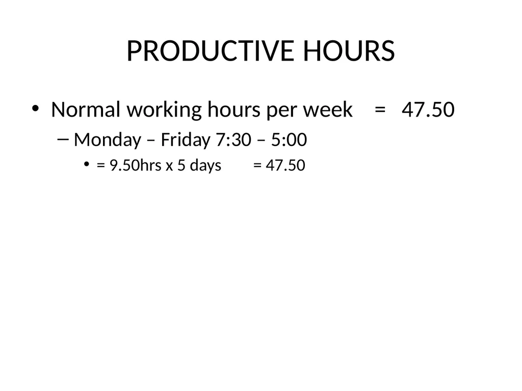 Labour Rates How Do We Build Up Labour Rates? What - slide 3 of 8