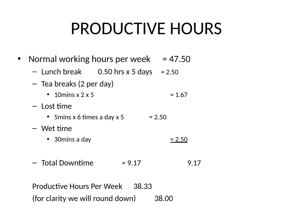 Labour Rates How Do We Build Up Labour Rates? What - slide 4 of 8