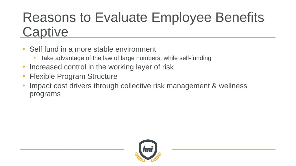 GROUP captive overview How high-performing - slide 21 of 33