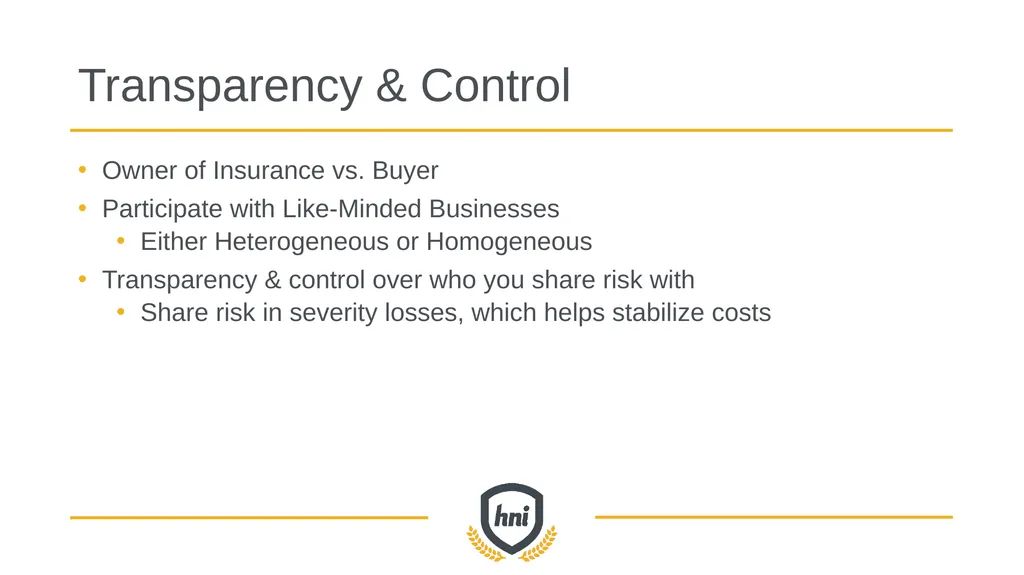 GROUP captive overview How high-performing - slide 15 of 33