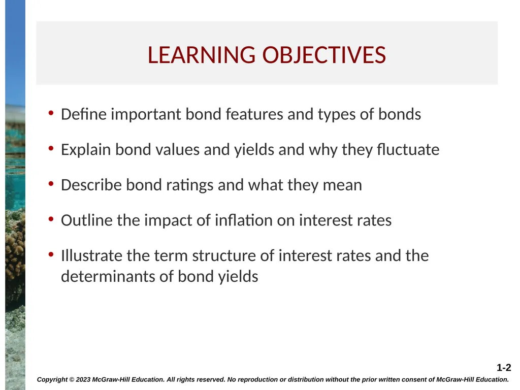 INTEREST RATES AND BOND VALUATION CHAPTER 7 - slide 2 of 55