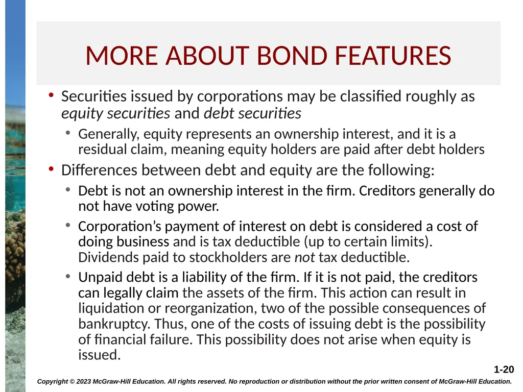 INTEREST RATES AND BOND VALUATION CHAPTER 7 - slide 20 of 55