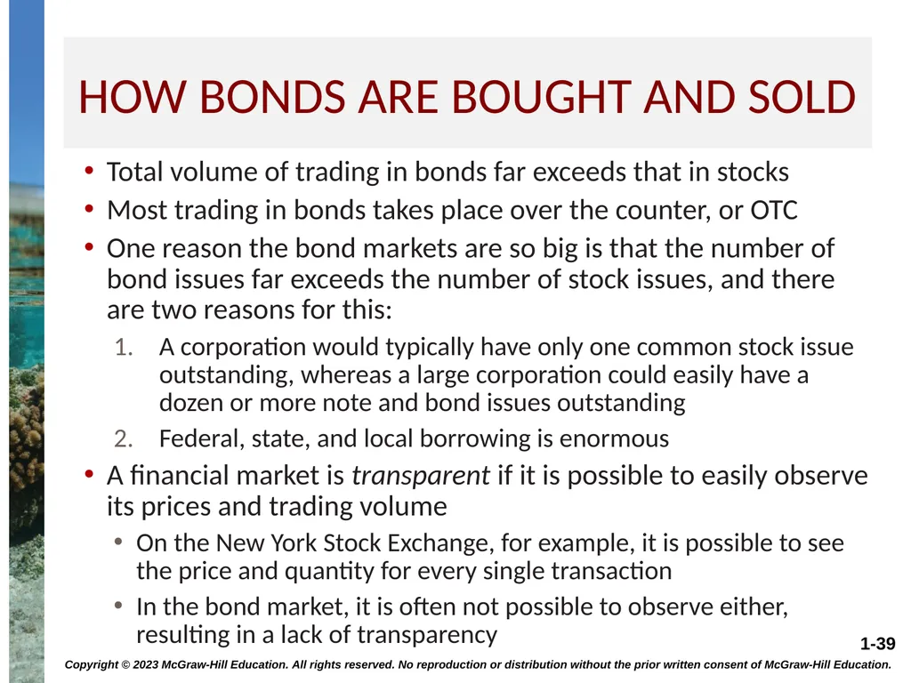 INTEREST RATES AND BOND VALUATION CHAPTER 7 - slide 39 of 55