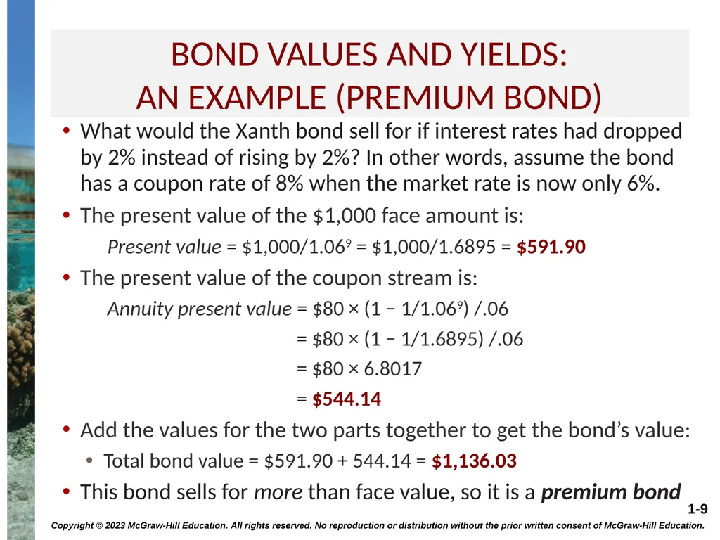 INTEREST RATES AND BOND VALUATION CHAPTER 7 - slide 9 of 55