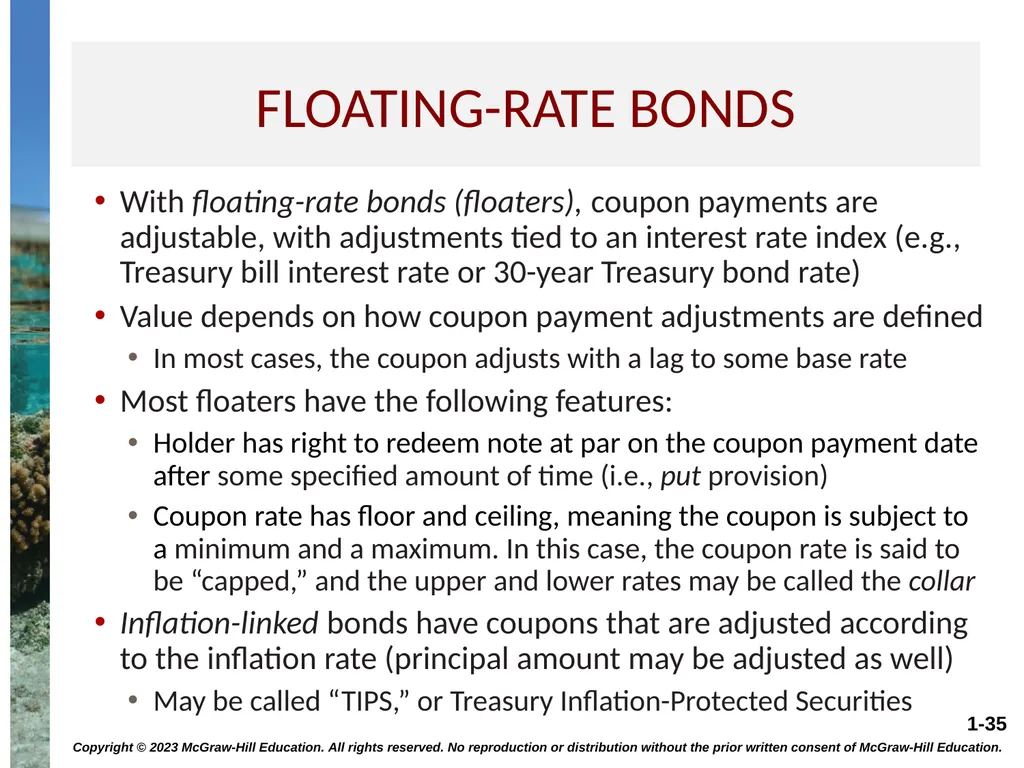 INTEREST RATES AND BOND VALUATION CHAPTER 7 - slide 35 of 55