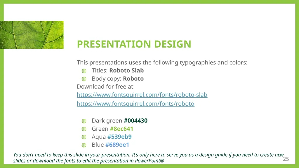 This is your presentation title INSTRUCTIONS FOR - slide 25 of 39