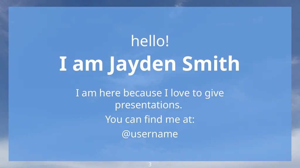 This is your presentation title INSTRUCTIONS FOR - slide 3 of 39