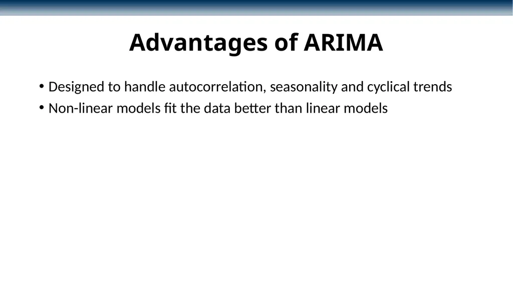 Conducting interrupted time-series analysis for - slide 8 of 34