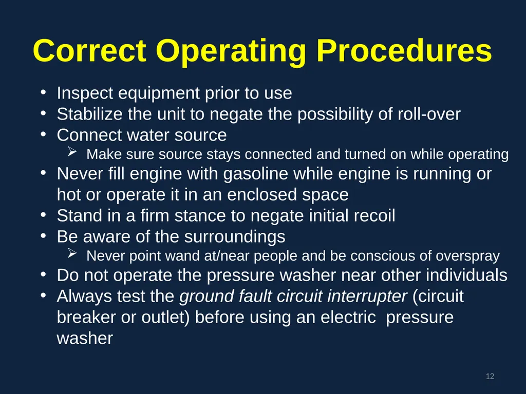 Pressure Washers - slide 12 of 14