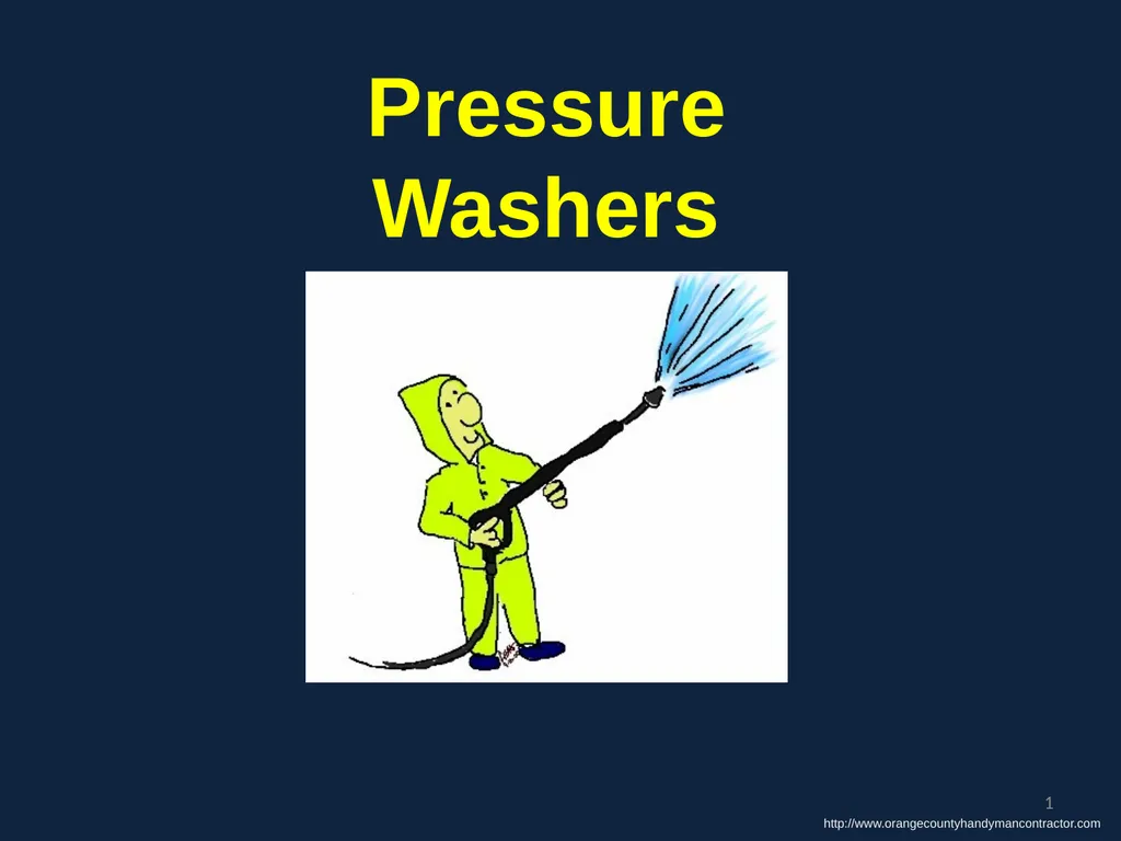 Pressure Washers - slide 1 of 14