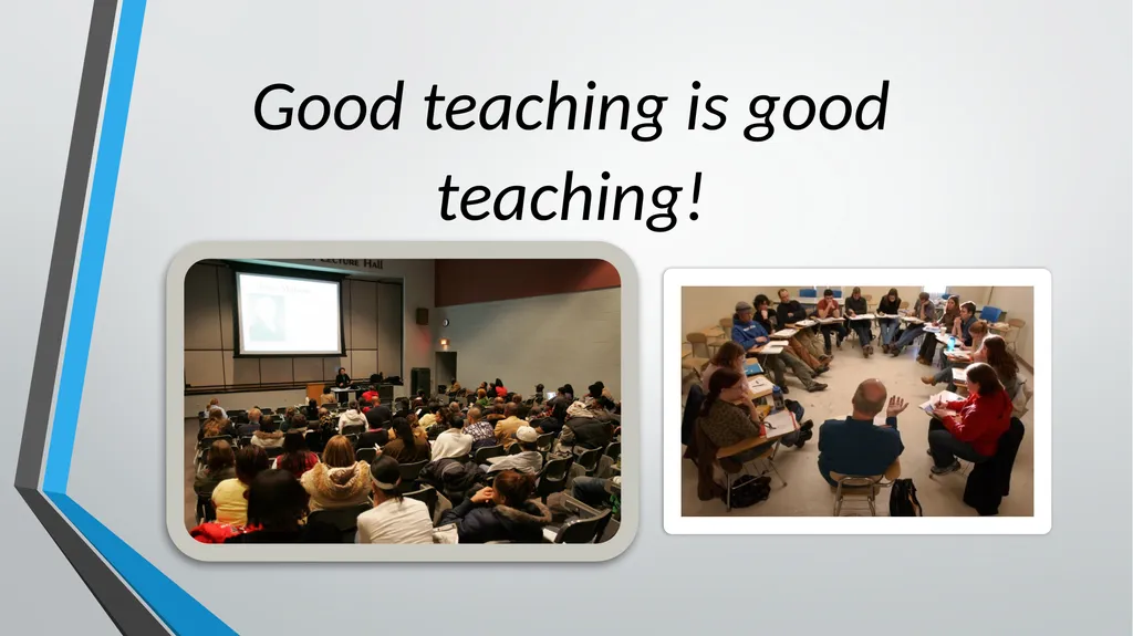 Teaching Large Classes “You can’t teach anything - slide 2 of 12