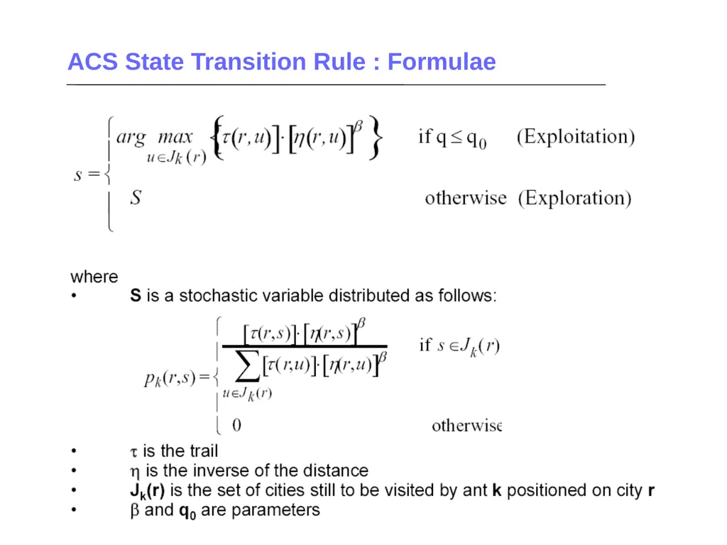 Ant Colony Optimization Prepared by: Ahmad - slide 39 of 50