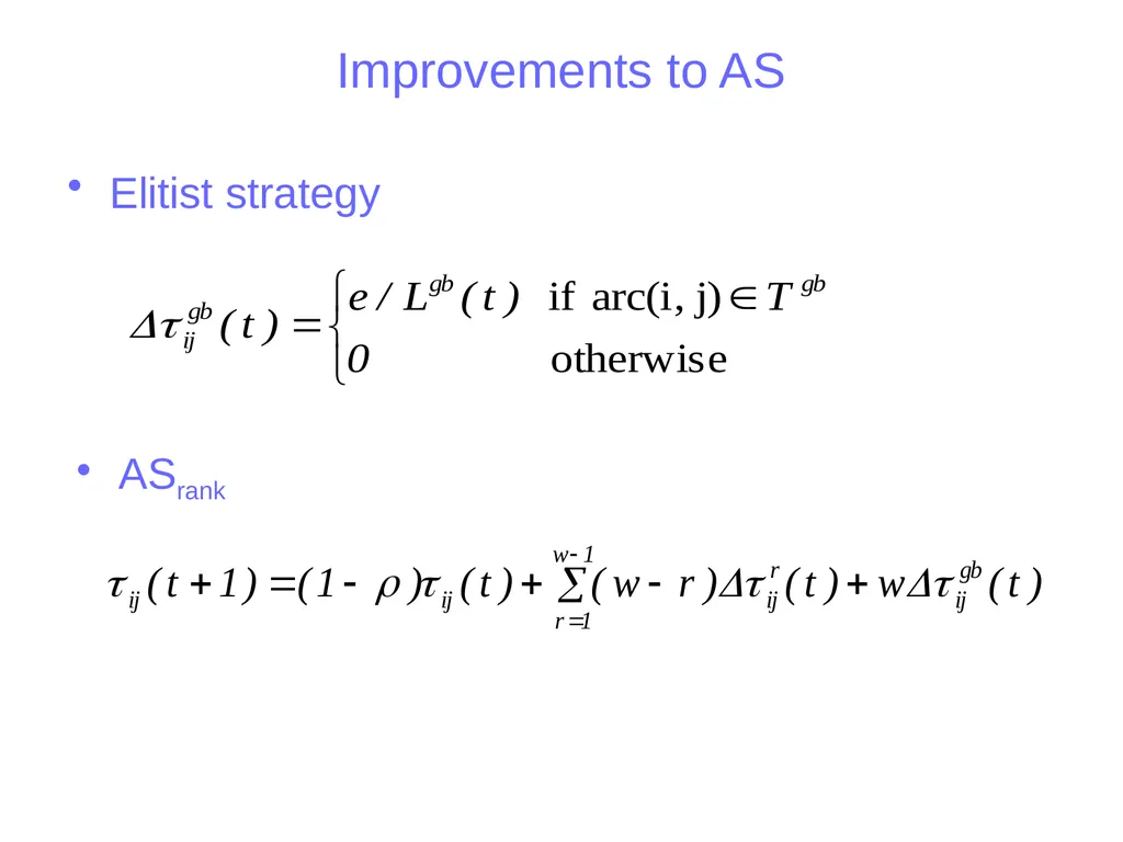 Ant Colony Optimization Prepared by: Ahmad - slide 26 of 50