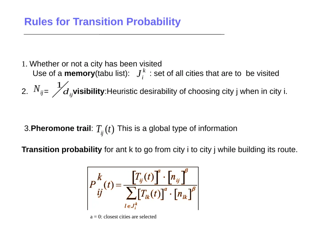 Ant Colony Optimization Prepared by: Ahmad - slide 34 of 50
