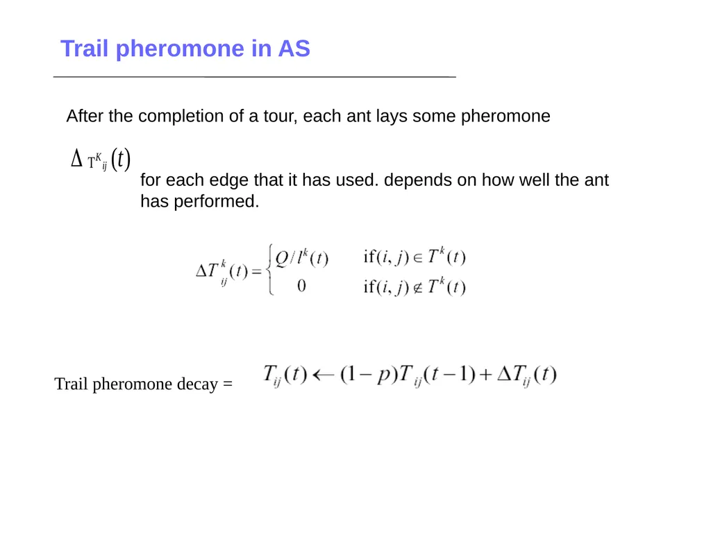 Ant Colony Optimization Prepared by: Ahmad - slide 35 of 50