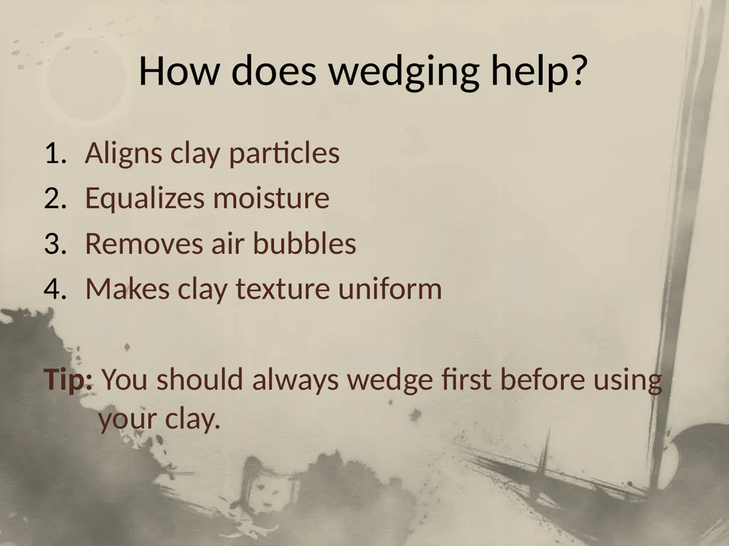 Introduction to Clay Not Your Ordinary “Mud” Part - slide 12 of 29